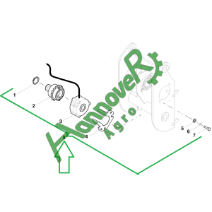 Блочок Optima Kverneland AC824049 АС824049